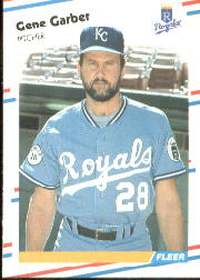 1988 Fleer Baseball Cards      257     Gene Garber